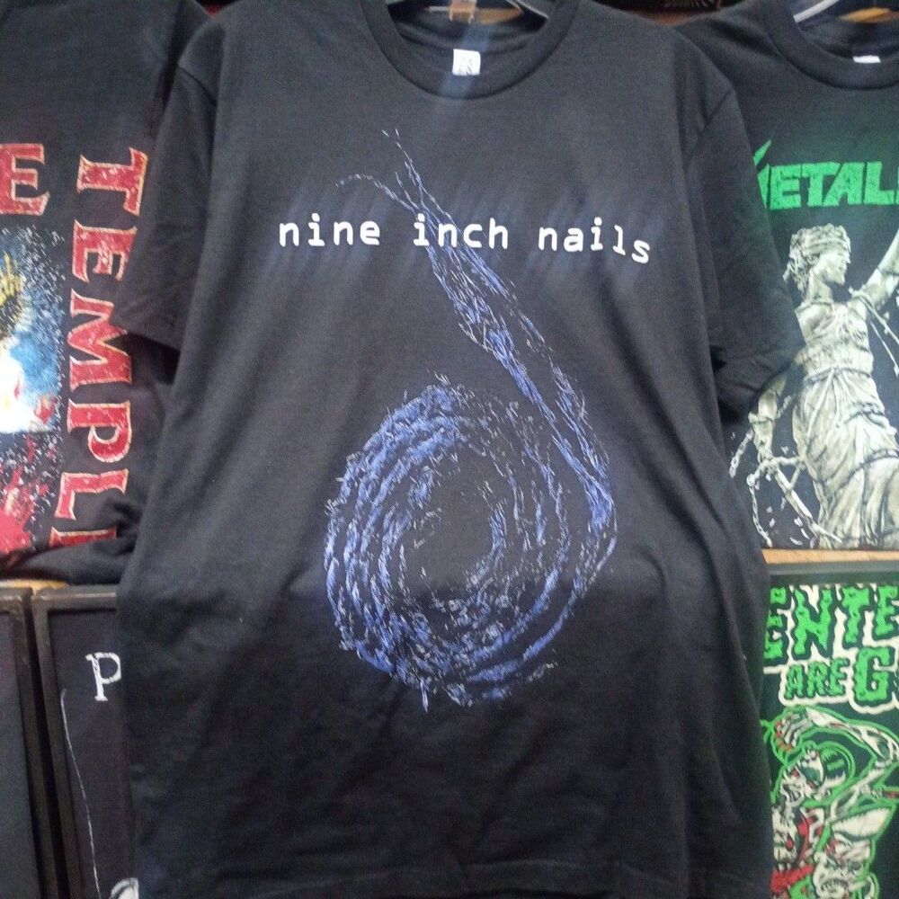 RARE NINE INCH NAILS Band Rock Tee T-shirt Size medium m - Picture 2 of 6